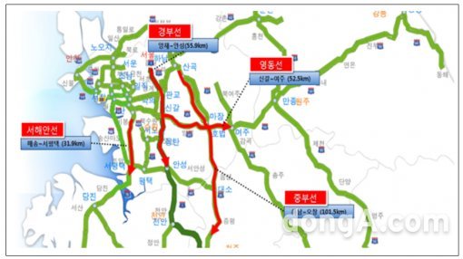 설 연휴 교통정보. 사진=국토교통부