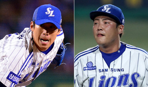 삼성 윤성환-안지만(오른쪽). 사진｜스포츠동아DB·스포츠코리아