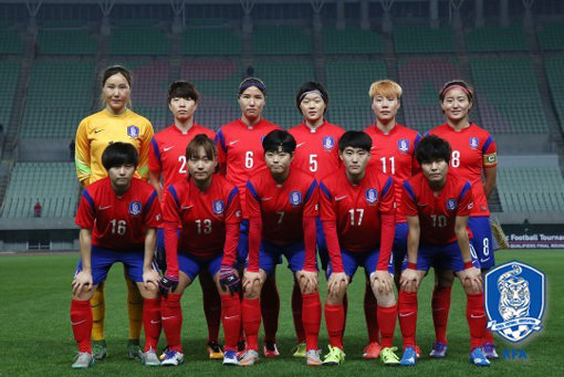 여자축구대표팀. 사진제공｜대한축구협회