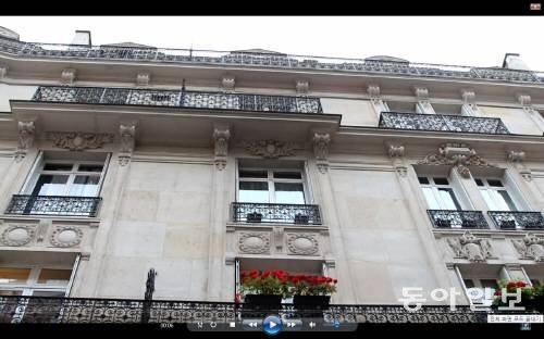 유섬나 씨가 체포 당시 머물렀던 아파트. 프랑스 
파리 중심가인 샹젤리제 인근에 있는 이 아파트는 140㎡(약 40평)대 시세가 180만 유로(약 25억 원)이며 한 달 임대료가 1000만 원이 
넘는 고급 아파트에 속한다.