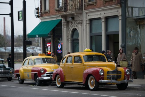 캐롤에 등장하는 택시들. 사진=블룸버그