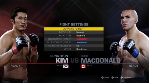 EA스포츠 UFC2 (출처=동아닷컴)