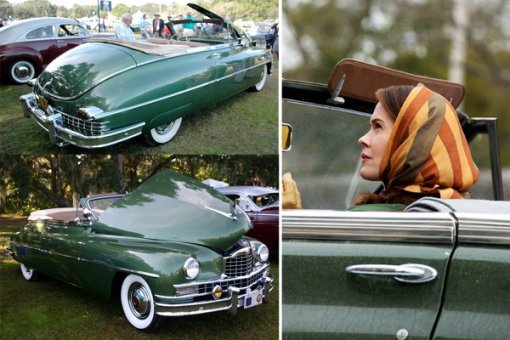 애비의 커스텀8 컨버터블. 사진=conceptcarz.com(좌), 블룸버그(우)