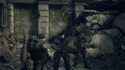 기어스오브워 얼티메이트 에디션 플레이 화면 (출처=동아닷컴)