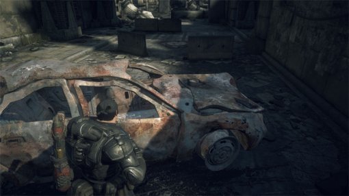 기어스오브워 얼티메이트 에디션 플레이 화면 (출처=동아닷컴)