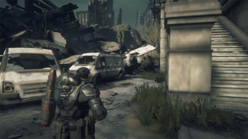 기어스오브워 얼티메이트 에디션 플레이 화면 (출처=동아닷컴)