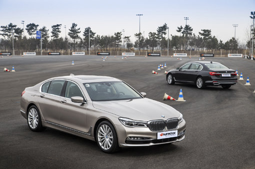 한국타이어는 BMW 플래그십 모델인 ‘뉴 7시리즈’에 국내 기업 최초로 신차용 타이어를 공급한다. 사진제공｜한국타이어