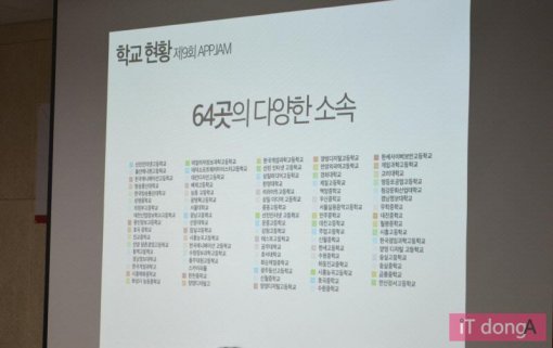 전국
최대 규모의 청소년 개발 행사, 앱잼(사진=동아닷컴 IT전문 권명관 기자 tornadosn@itdonga.com)