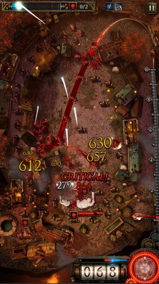 나이츠폴 플레이 화면 (출처=카본아이드)