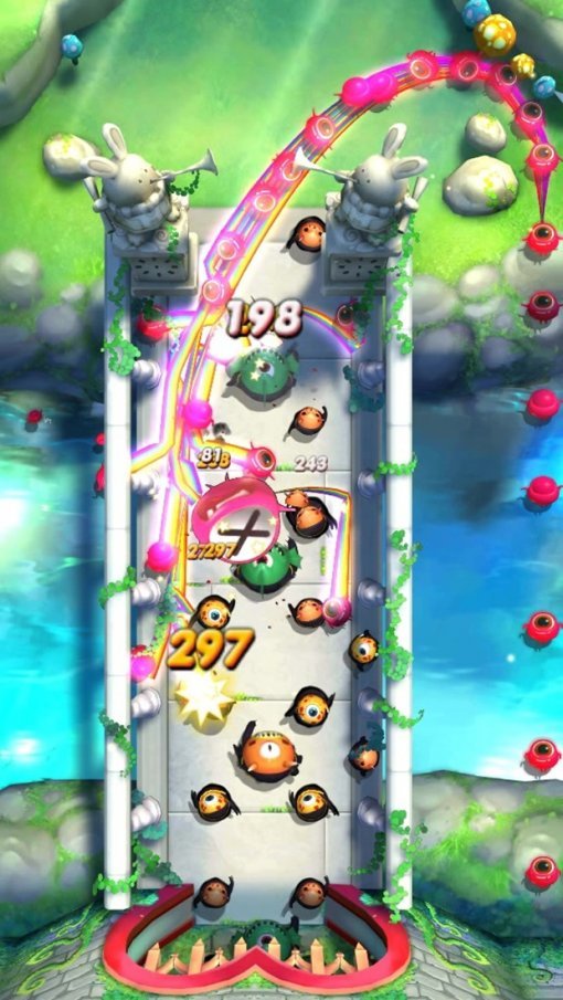 타이니폴 플레이 화면 (출처=카본아이드)