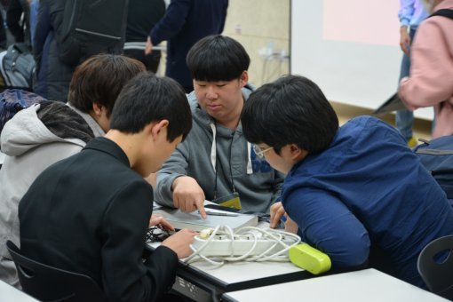 청소년들의 개발축제 '앱잼' (사진=게임동아)