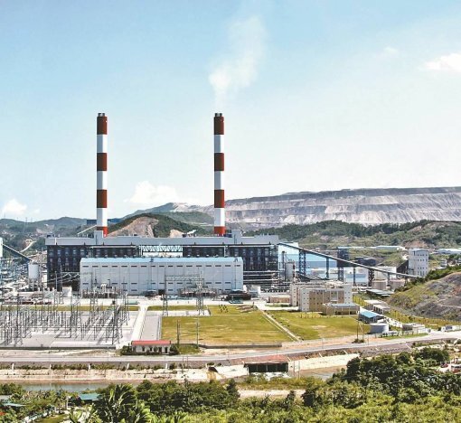 올해 1월 준공된 현대건설의 ‘베트남 몽정1 석탄화력발전소’.