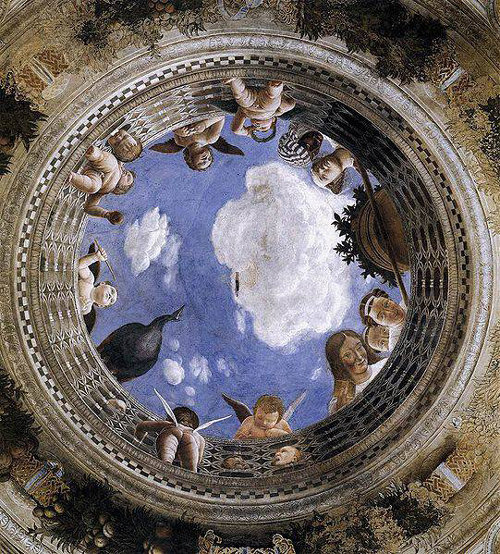안드레아 만테냐의 천장화, ‘결혼의 방’(1476년)