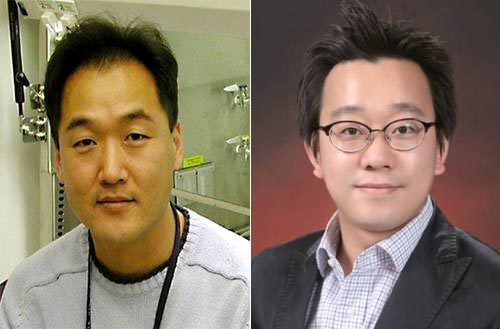 (왼쪽부터)김종훈 고려대 생명공학부 교수, 김동성 포항공대 기계공학과 교수