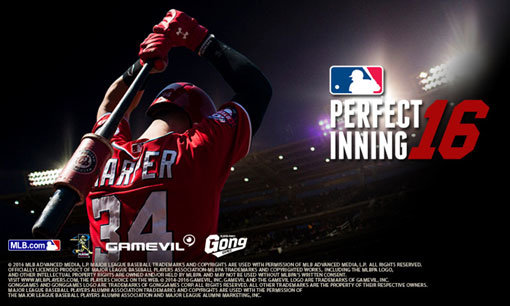 게임빌에서 출시한 ‘MLB 퍼펙트 이닝 16’은 천재 타자 브라이스 하퍼를 대표 선수로 내세우고 총 30개 메이저리그 구단과 실제 선수들의 고유 모습, 동작을 담아 주목을 받고 있다. 사진제공｜게임빌