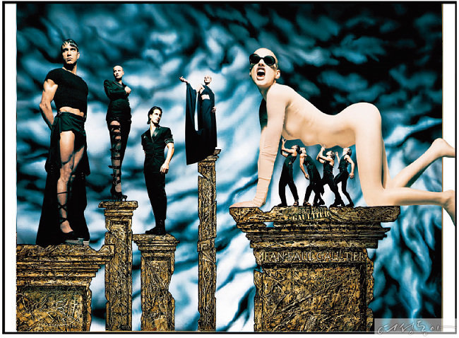 1993년 주니어 고티에 광고 이미지. ?Jean Paul Gaultier