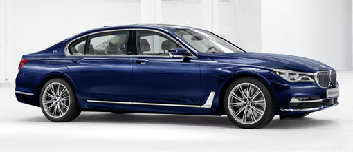 BMW 그룹이 창립 100주년을 기념해 출시한 뉴 7시리즈 한정판 모델. 사진제공｜BMW