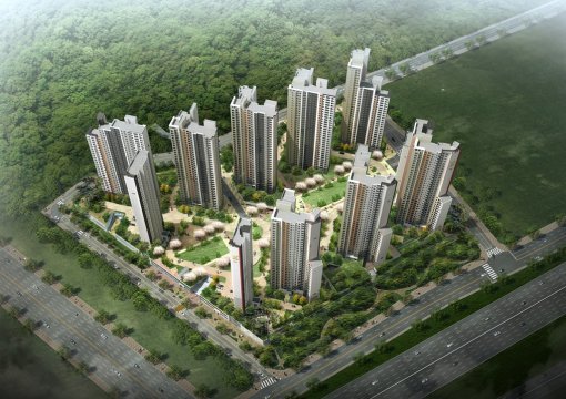 신흥덕 롯데캐슬 조감도(자료제공:롯데건설)