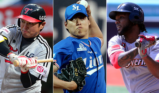 LG 임훈-삼성 차우찬-SK 고메즈(맨 왼쪽부터). 사진｜스포츠동아DB·스포츠코리아