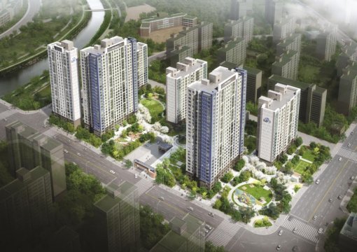 무지개마을 4단지 조감도(자료제공:포스코건설)