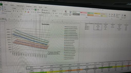 엑셀을 이용한 데이터/금융 분석 테스트(출처=IT동아)