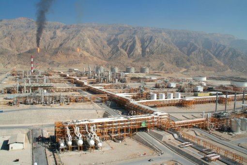 지난 2009년 GS건설이 준공한 이란 사우스파스 가스 플랜트 9, 10단계 프로젝트 현장 전경 (자료:GS건설)