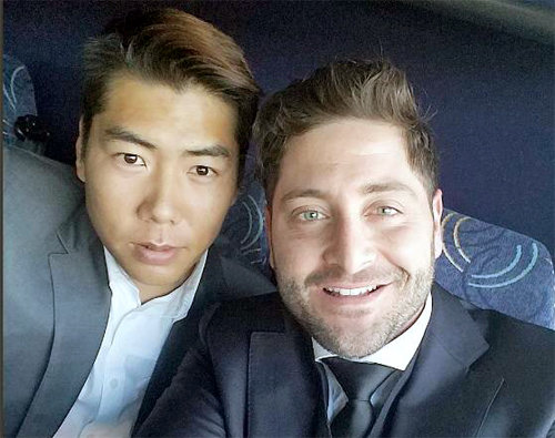 피츠버그 강정호(왼쪽)와 팀의 주전포수 프란시스코 세르벨리. 프란시스코 세르벨리 인스타그램 캡처