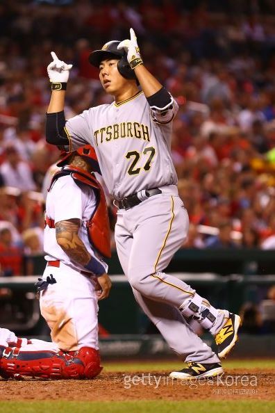 사진=강정호. ⓒGettyimages/이매진스