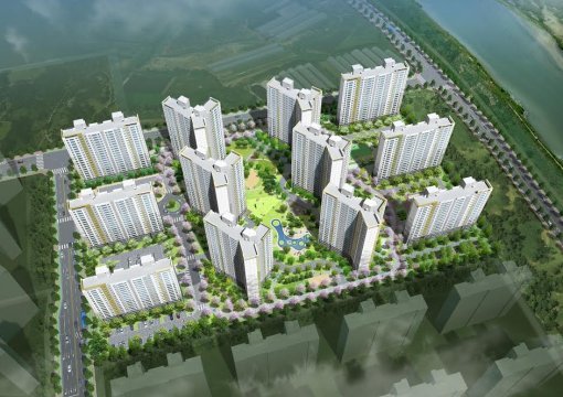 청주 테크노폴리스 조감도(자료제공:대우건설)