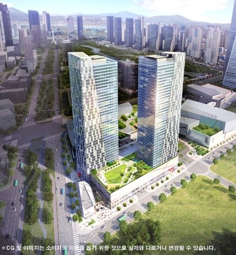 롯데몰 송도 캐슬파크 오피스텔 (자료:롯데자산개발)