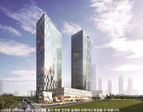 롯데몰 송도 캐슬파크 오피스텔 (자료:롯데자산개발)