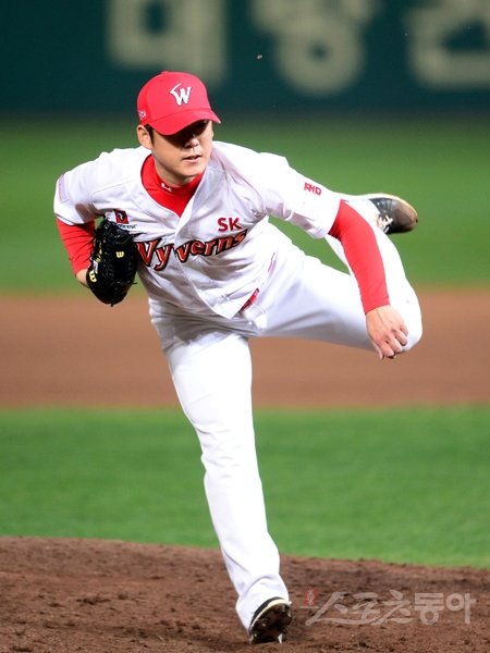 SK 박희수. 스포츠동아DB
