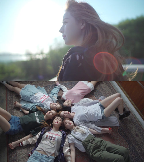 헬로비너스 ‘빛이 내리면. 사진=‘빛이 내리면’뮤직비디오 캡처