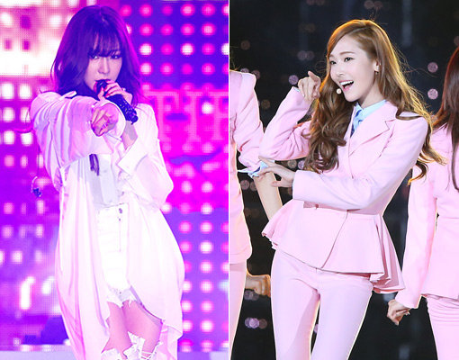 티파니와 제시카(오른쪽). 사진｜SM엔터테인먼트·동아닷컴DB