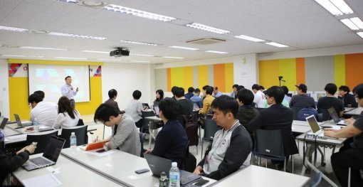 스마일게이트 희망스튜디오 오렌지팜 2주년 행사 (사진=게임동아)