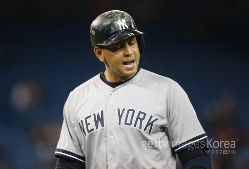 뉴욕 양키스 알렉스 로드리게스. 사진=ⓒGettyimages이매진스