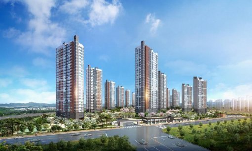 안성 공도 우미린 더퍼스트 투시도(자료제공:우미건설)