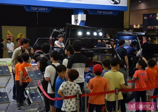 플레이엑스포 모션디바이스 부스 (출처=IT동아)