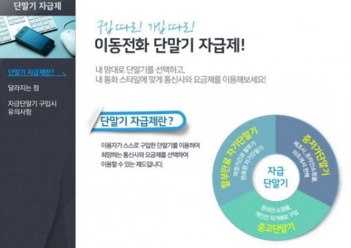 사진=단말기자급제 홈페이지 캡처