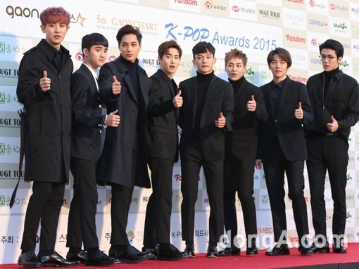 그룹 엑소. 동아닷컴DB