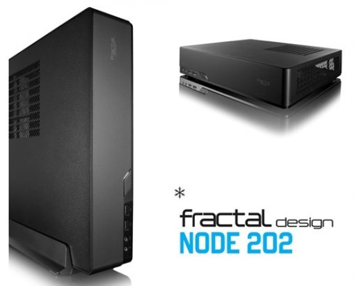 프렉탈 디자인의 노드 202 슬림PC 케이스(출처 = 프렉탈 디자인)