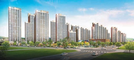 온양 발리 양우내안애 더 포레 투시도