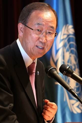 사진=반기문 유엔 사무총장/동아DB