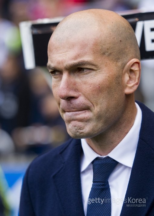 레알 마드리드 지네딘 지단 감독. 사진=ⓒGettyimages이매진스