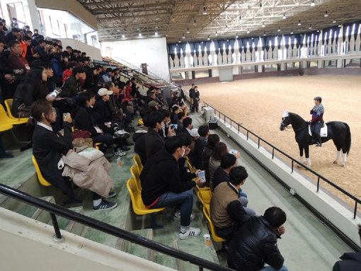 지난해 말산업 전문인력 양성 행사의 한 장면