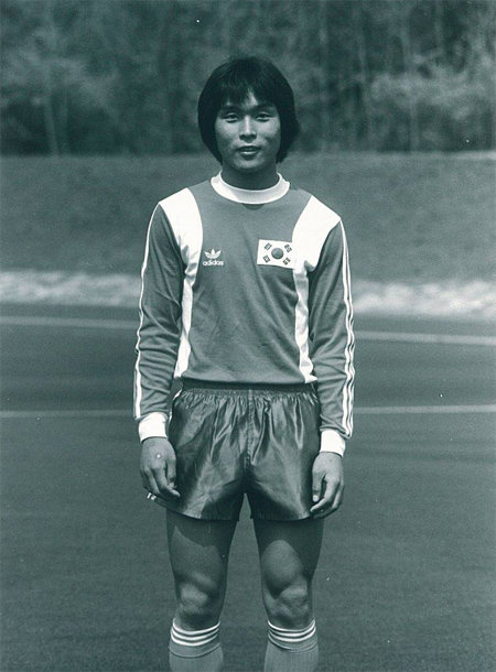 1983년 멕시코 세계청소년축구대회 4강 신화의 주역인 김판근 대표의 당시 모습. 이재형 베스트일레븐 이사 제공