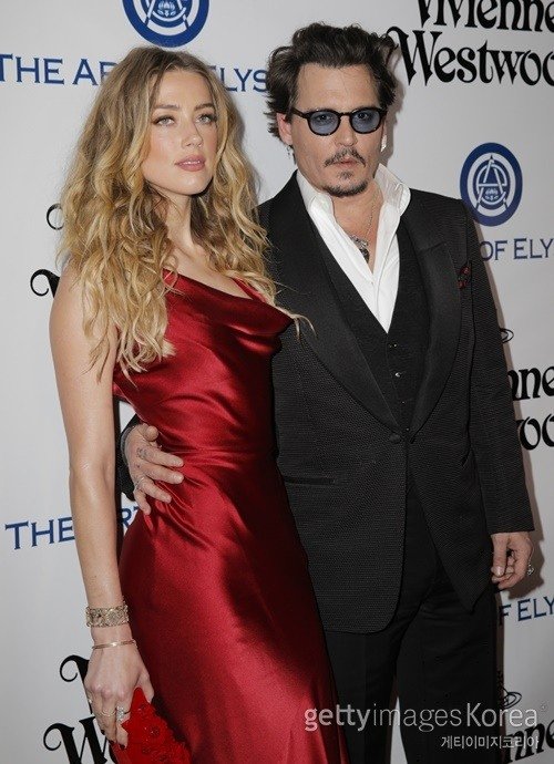 엠버허드-조니뎁 이혼소송 .사진=Gettyimages/이매진스