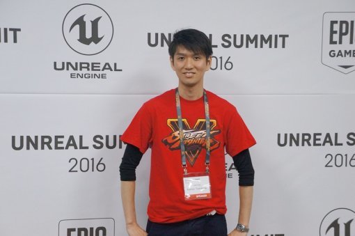 캡콤의 '스트리트 파이터5' 카메이 도시유키 아트 디렉터 (사진=게임동아)