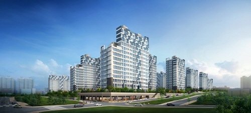 ‘충북 제천 왕암동 코아루 드림’ 투시도. 한국토지신탁 제공