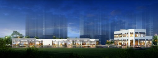 청주자이 단지 내 상가 (자료:GS건설)